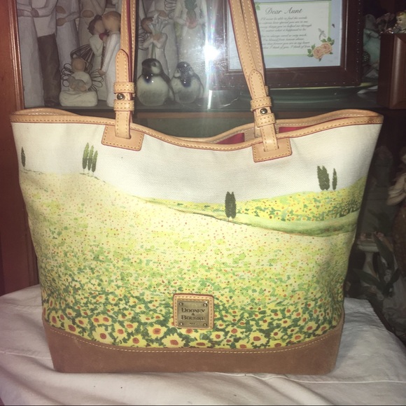 Dooney & Bourke Handbags - Dooney & Bourke Sunflower Tote Bag